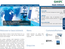 Tablet Screenshot of oasislims.com